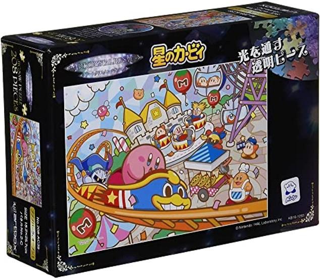 ENSKY Kirbys Dream Land Pupu Park Is Now Open 18.225.7cm Art Crystal Jigsaw Puzzle 208 Pieces Suitable Ages 6 Up.