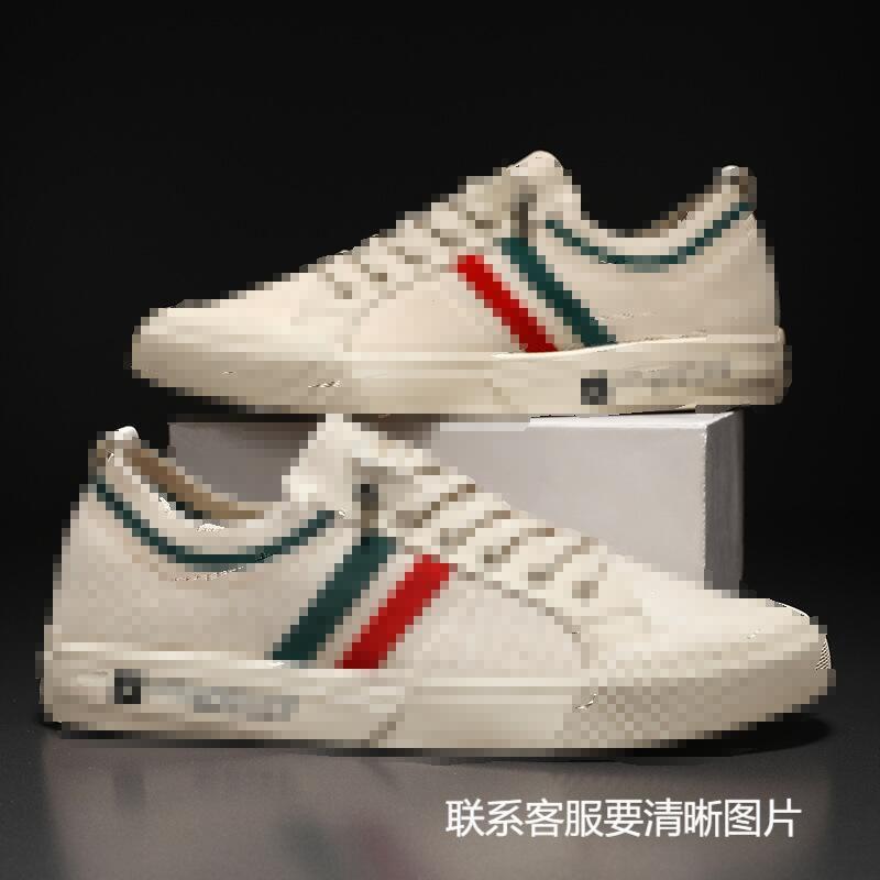 2025 New Autumn Canvas Shoes Korean Version of Casual Men's Cloth Shoes Trendy Shoes Breathable One-pedal Lazy Shoes Men