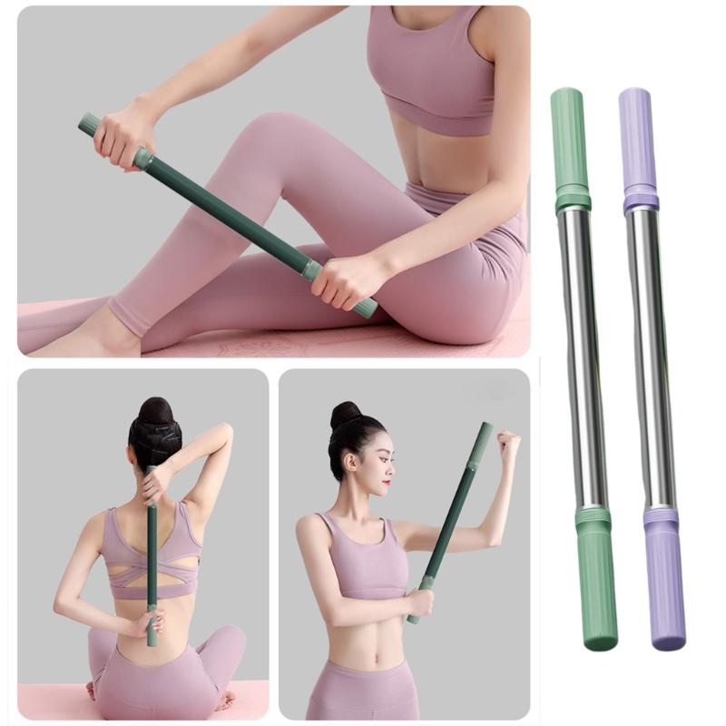 Premium Muscle Recovery Roller Steel Tube Heavy Duties Stainless Shafts Compacts For Gym Travel Exercise Pains Reliefs