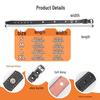 Luxury Diamond-Studded PU Leather Dog Collar - Durable & Fashionable for Outdoor Use