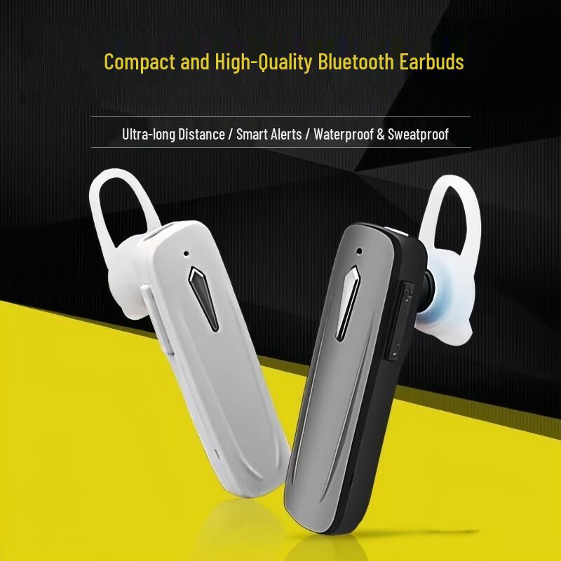 True Wireless Bluetooth Earbuds with Ultra-Long Battery, HD Calls, High Sound Quality for Running, Sports, Business - Model M163