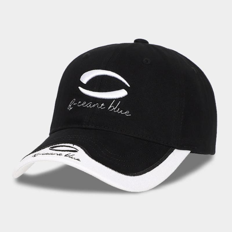 Korean Style Spiked Embroidered Baseball Cap Versatile Casual Spring Summer Soft Top Sunshade UV Protection Cap