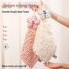 Chenille Quick-Dry Cute Hanging Hand Towel - Absorbent & Thick for Kitchen or Bathroom Use
