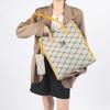 MLB Monogram Polyester Tote Bag , Shopping Bag , Combo Bag , Shoulder Bag , Handbag Regular Unisex Yellow Brown (Unisex) Shoulder Bags