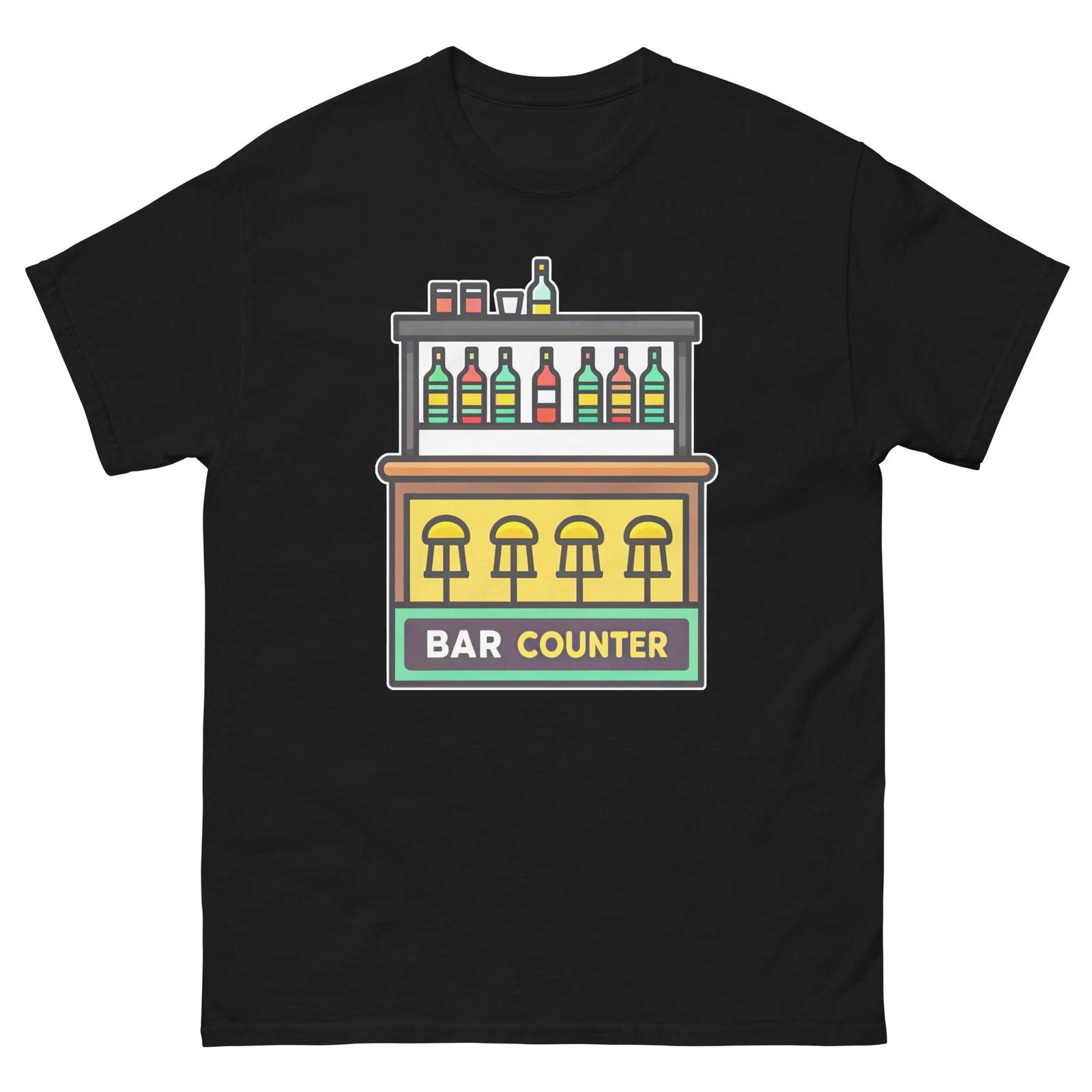 Bar Counter Nightclub Bar Nightlife Party T-Shirt M