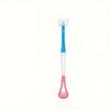 Silicone U-shaped Toothbrush, 360 Degree U-shaped Soft Silicone Brush Head, Household and Travel Dental Care Toiletries