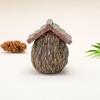 Hanging Bird Feeder House Open Design Birdhouse Small Decorative Wild Bird Feeders For Hummingbird Squirrel Viewing Feeding