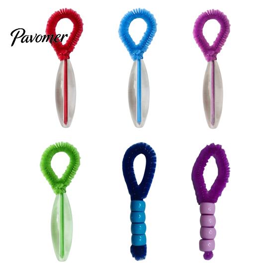 Navel Cleaning Tool Belly Button Brush, Soft Bristle Cleaner with Anti Slip Mini Grooming Beaded Handle, Portable Body Care for Travel, Cute