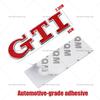 AABIK1 Metalen GTI Logo Auto Achterklep Embleem Zijstickers voor Volkswagen VW Golf 4 5 6 7 8 Polo Jetta Tiguan Passat