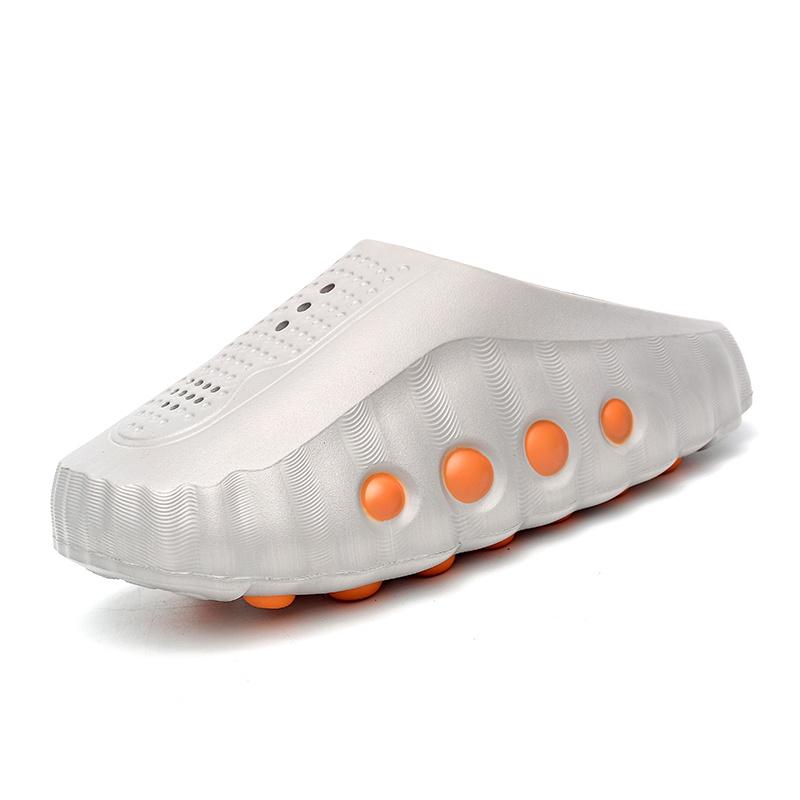 Unisex EVA Closed Toe Clogs Lightweight Massage Garden Shoes Non Slip Beach Sandals Indoor Outdoor Summer Daily Footwear