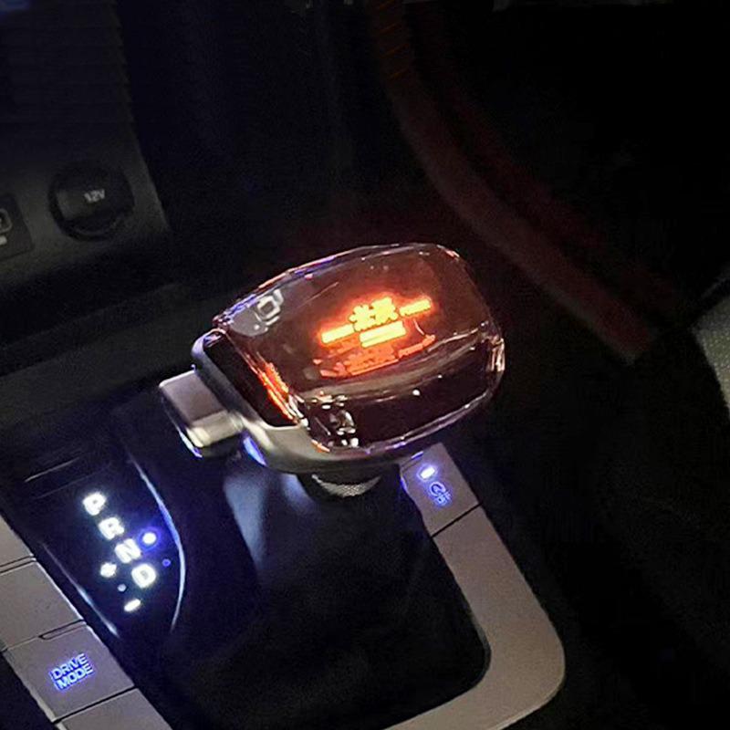 Crystal LED Gear Shift Knob for Hyundai Mingtu, Lingdong, IX35, Santa Fe, IX25