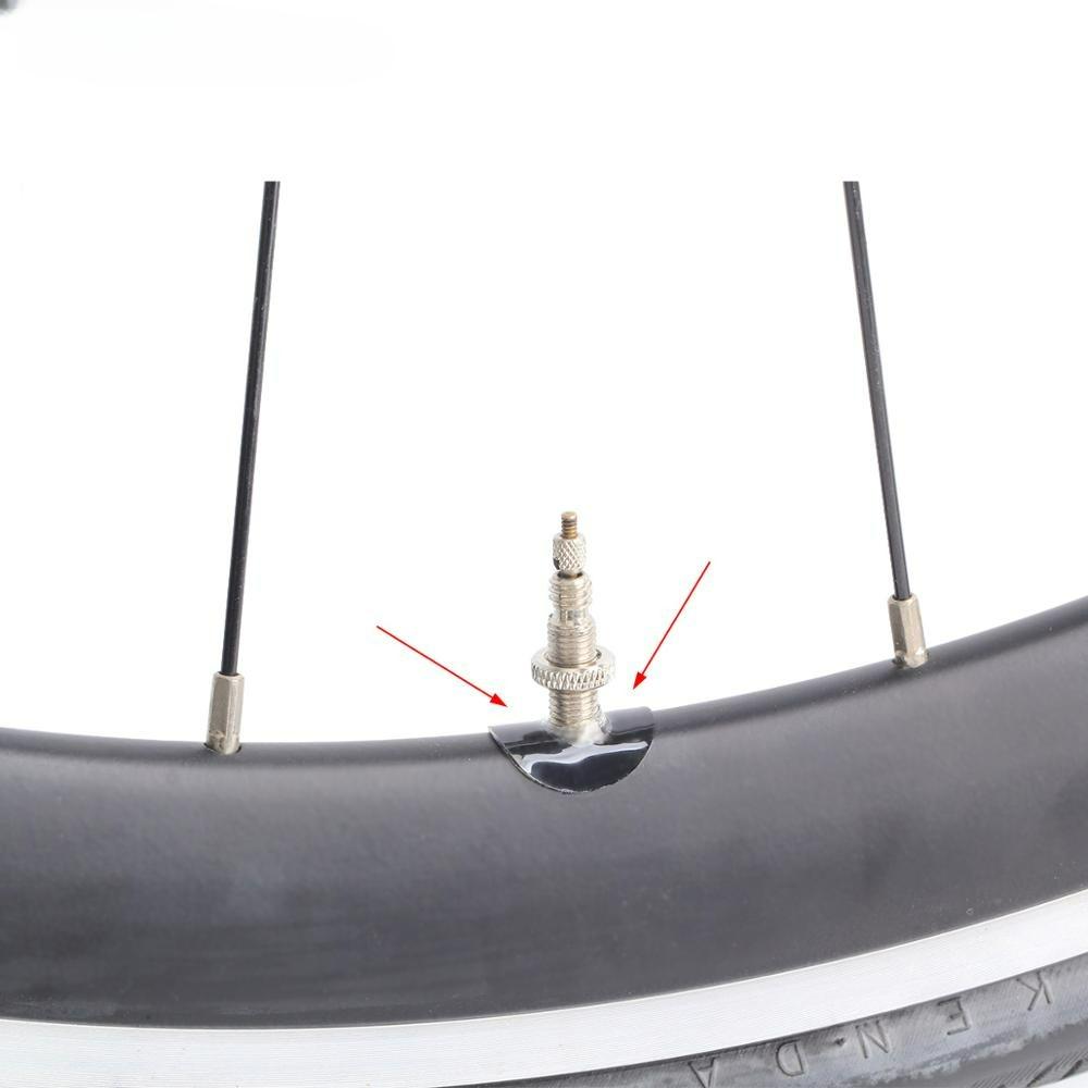 Bicycle Valve Rim Stickers Designed for And Road Bikes, Valve Stickers for Carbon Fiber Rim Protection, Ideal Cycling Additions