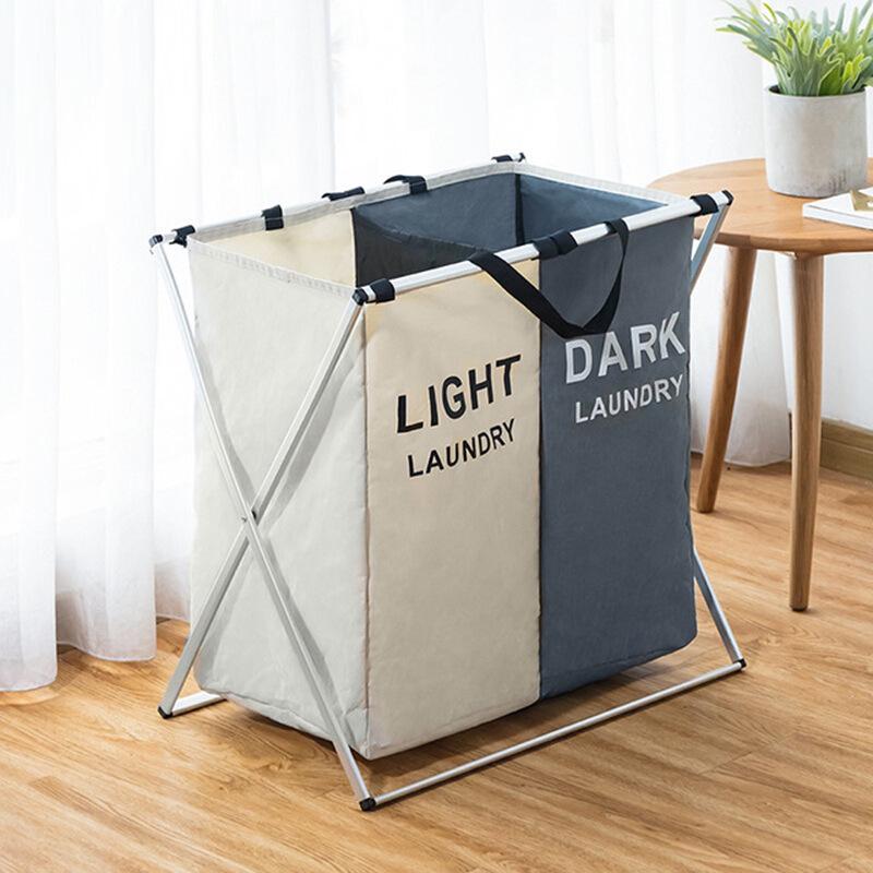 New Oxford Cloth Foldable Laundry Basket - Waterproof and Portable