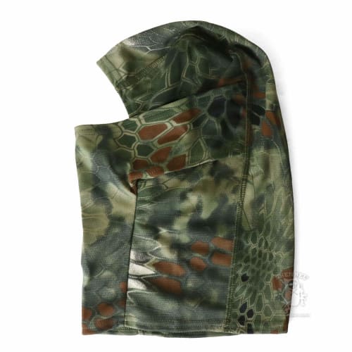SHENKEL 3-Way Mesh Balaclava (Mandrake Camo) - Lightweight, Breathable, Moisture-Wicking, Quick-Drying, Balaclava Neck Warmer
