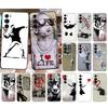 Phone Case For Motorola Edge 50 40 Pro 60 50 40 30 Ultra Neo Fusion Moto G85 G72 G53 G54 G84 G13 G32 Street Art Banksy Graffit