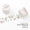Xin's Liebhaber Stanz-Papierband: Niedliche Tierillustrationen Journal Aufkleber