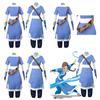 Vibrant Blue Katara Cosplay Dress From Avatar The Last Airbender For Halloween Parties