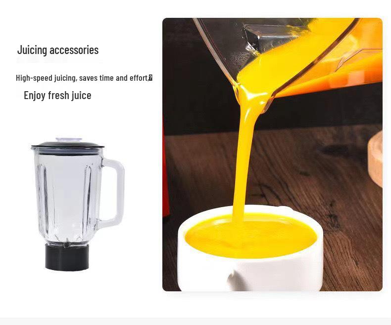 110V Multi-Function Automatic Chef Machine: Dough Kneader, Mixer, Blender, Meat Grinder, Juicer