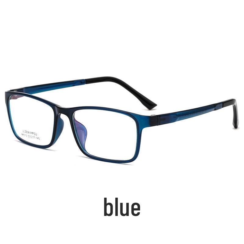 

Danyang Мужская оправа для очков с большим лицом сверхлегкая 86515S - Гибкая пластиковая сталь