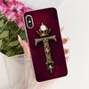 For Xiaomi Redmi Note 6 Pro Royal Crown Initial Letter Couple Phone Case For Redmi Note6 Soft Silicone TPU Covers Bumpers