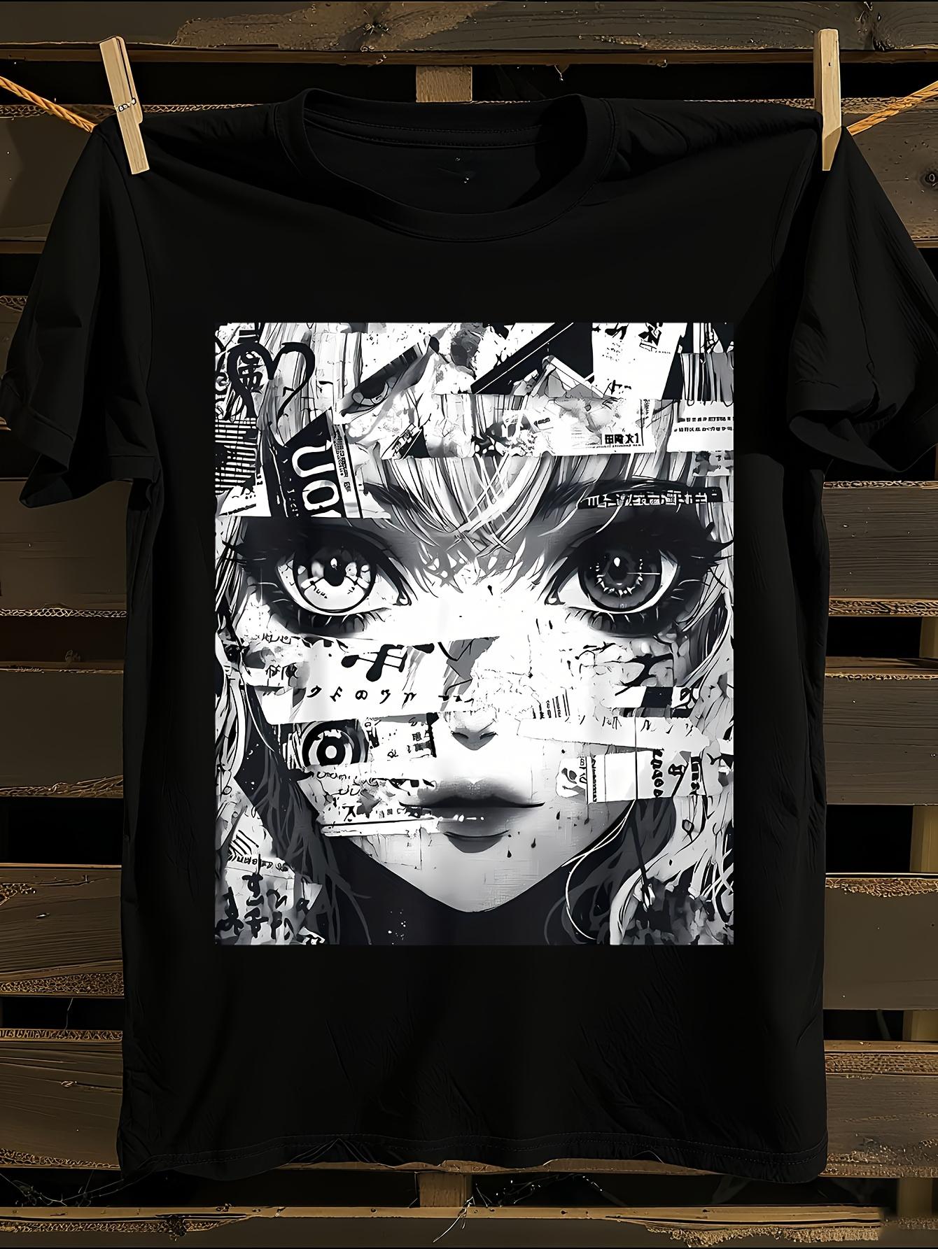 Wo80s/90s Retro Kawaii Harajuku Anime Tshirt Anime Tshirt XL