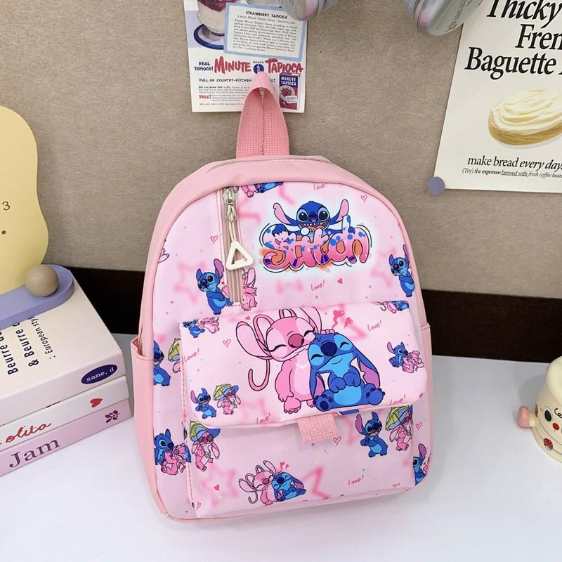 Kindergarten School Bag Cartoon Cute Fashion Print Boys And Girls Backpack Children S Backpack розовый