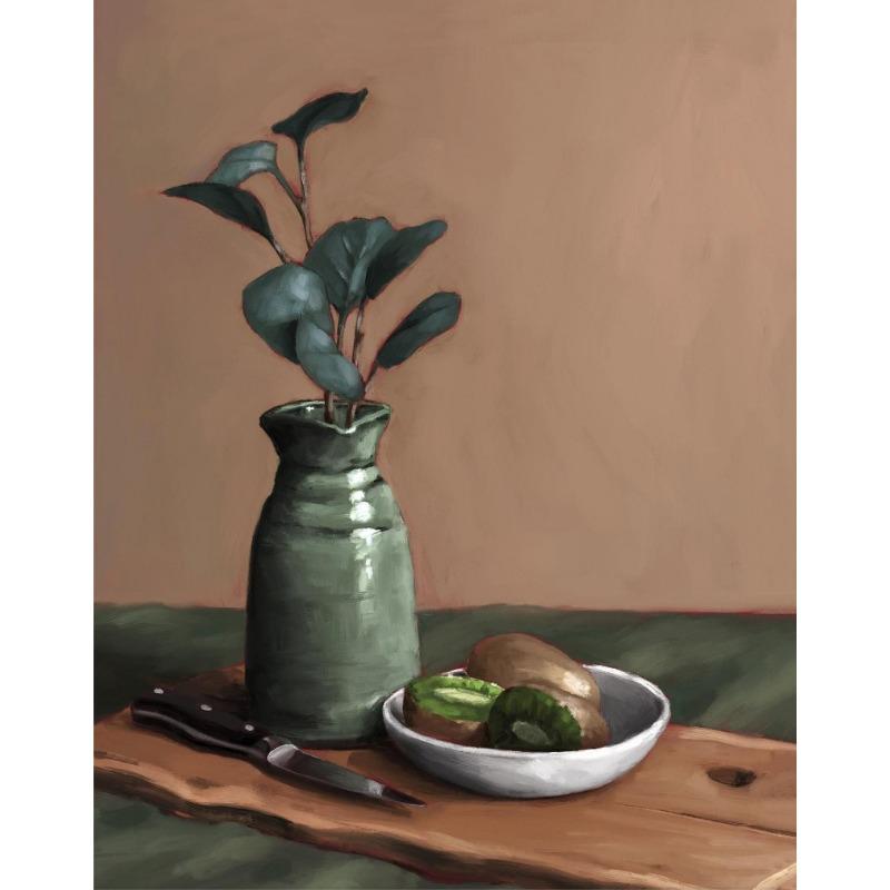 

Винтажный скандинавский деревенский кухонный постер с натюрмортом печенья, хлеба и яиц, холст, картины, настенное искусство, фотографии, домашний декор 21cm×30cm NoFrame