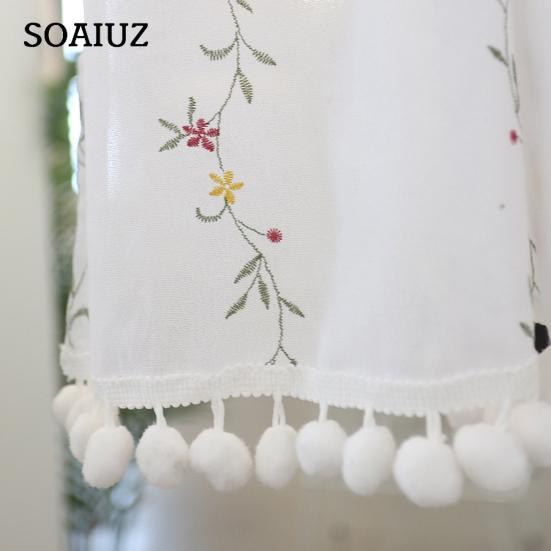 Window Voile Chic Long-lasting Easy To Install Window Voile Widely Applied Window Tulle Window Tulle for Dorm