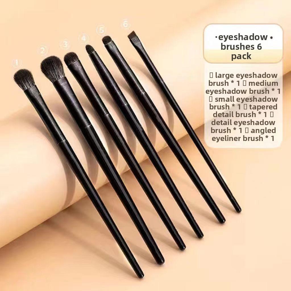 Neues Make-up-Pinsel-Set mit 11 Lidschattenpinseln Weiche Fasern Grobe Borsten Premium-Werkzeuge Augenbrauenpinsel Nasenschattenpinsel