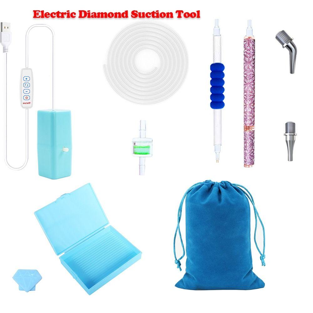 DIY Craft Electric Diamond Suction Tool Suction Point Drill Tool for Nail Art