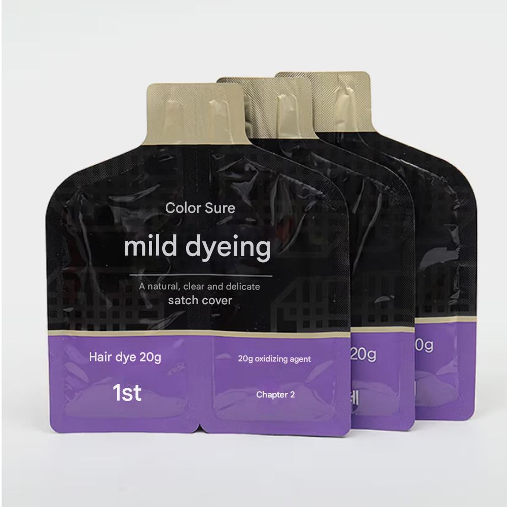 ColorSure Pouch Hair Dye Black 3-pack