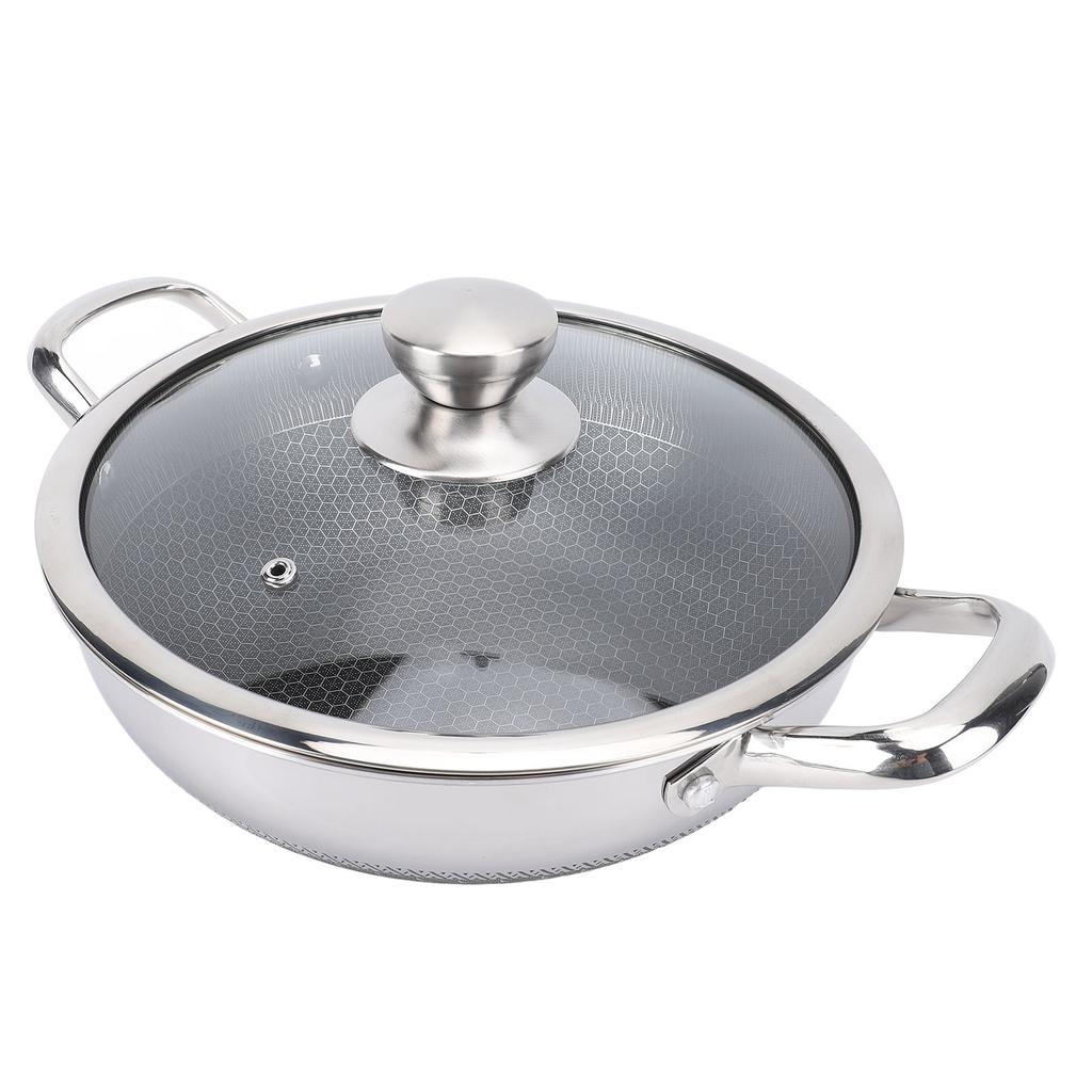 Nonstick Frying Pan Dishwasher Safe Skillet Induction Cooker Gas Range Compatible Double Sided