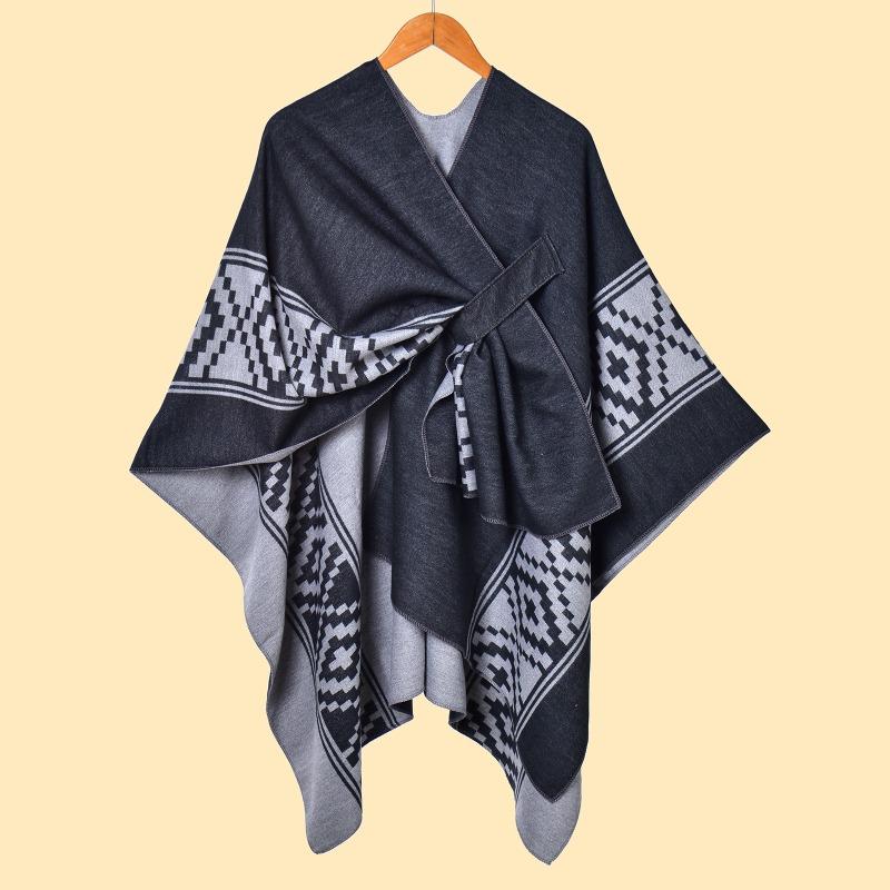 Spring and Autumn Ladies Shawl New Versatile Multifunctional Oblique Strap Travel Photo External Shawl Hot Sale