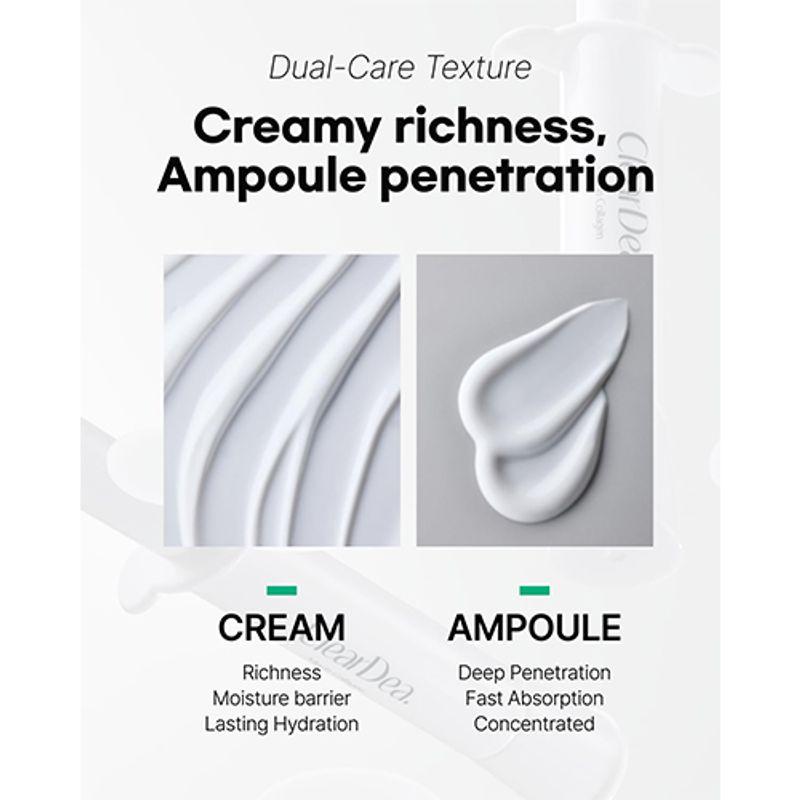 [ClearDea.] Mucin Collagen Cream Ampoule 15ml (Jumbo, 2ea)