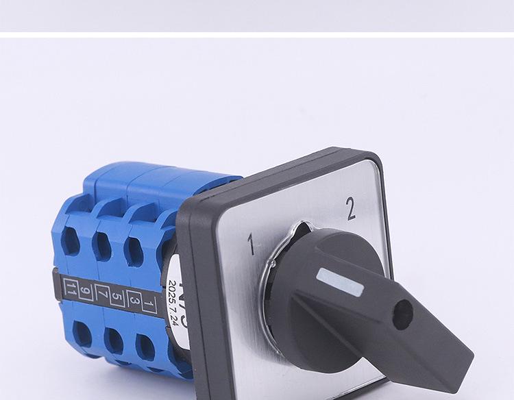 LW26-20 N/3 Dual Power Transfer Switch, Two-Position, Three-Line, Motor/Manual/Automatic, Remote/Local Control.