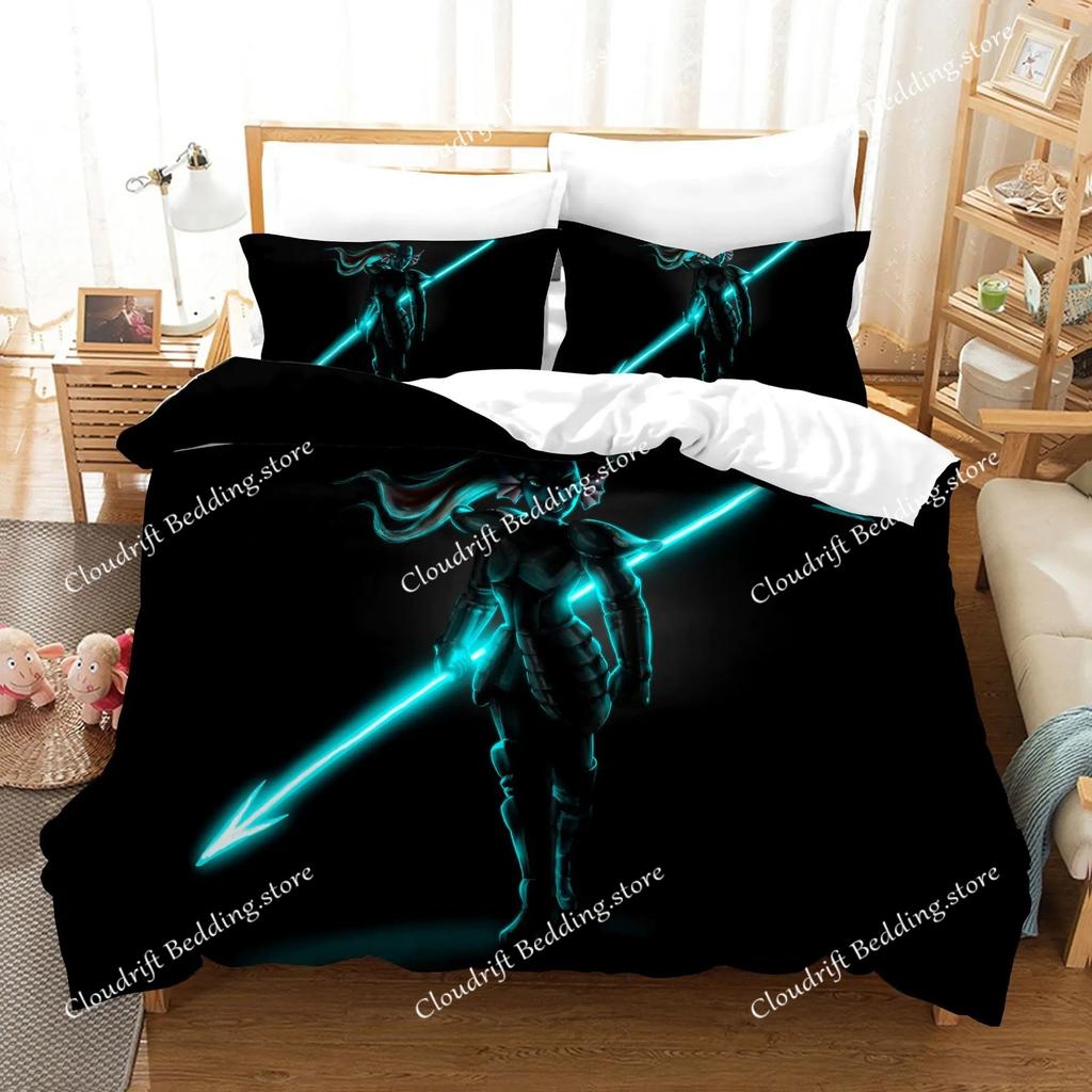 Games UNDERTALE Bedding Set Game Characters Print Duvet Cover Pillowcase Teenagers and Children Quilt Cover Various Sizes
