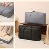Vacuum Seal Storage Bag for Clothing Quilt and Bedding Featuring Large Capacity Durable Handle Ideal for Travel Luggage Home Storage and Moving