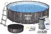 Stahlrahmenpool 427X107 cm 9-in-1 Set Bestway 5614Z