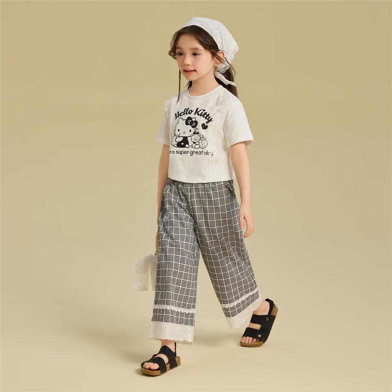 Hello Kitty Girl's Summer Lace Two-Piece Set