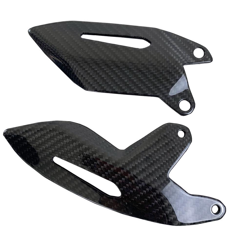 Kawasaki H2 Carbon Fiber Footrest Guard Protection Cover (2015+)