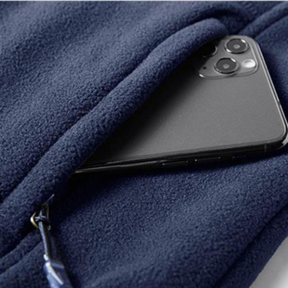 Reversible Sleeveless Jacket Men's Vest Coat Winter Waistcoat Thick Warm Fleece Workwear Tops Cargo Vest Windbreaker New Fashion