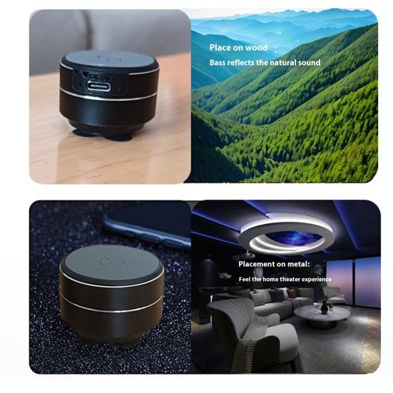 Knochenleitungslautsprecher Reiche Bässe Stabile Verbindung Wasserdichte Tragbare Bluetooth-kompatibel Drahtlose Lautsprecher Sound Box