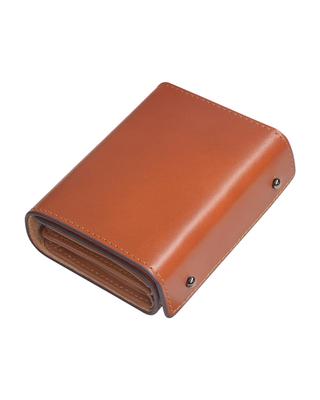 Tochigi Genuine Made In Large Coin Small Suitable for and Day Birthday Gift Men's Bi-fold Wallet, Leather, Leather, Mini, Japan, Capacity,