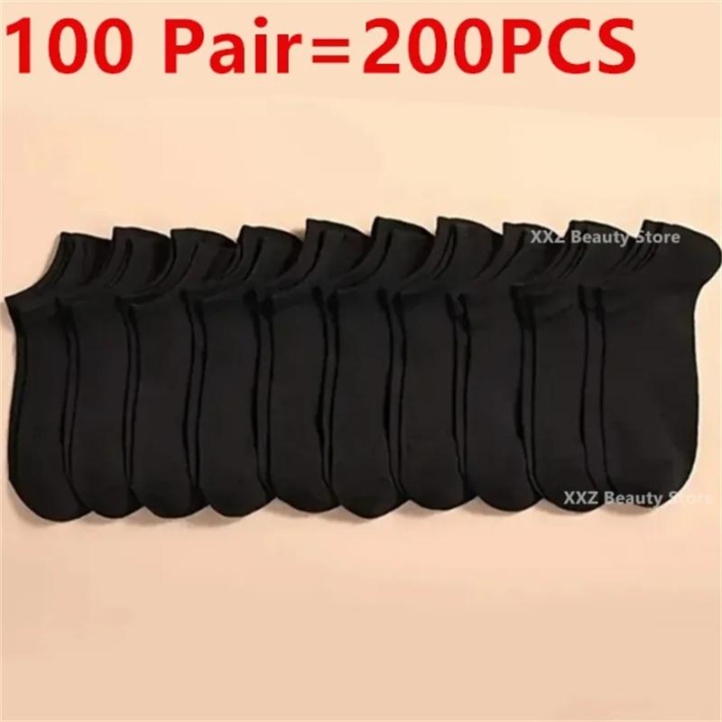 1/10/20/50/100 Pairs Boat Socks For Women Men Invisible Low Cut Silicone Non-slip No-show Ankle Socks Casual Breathable Socks