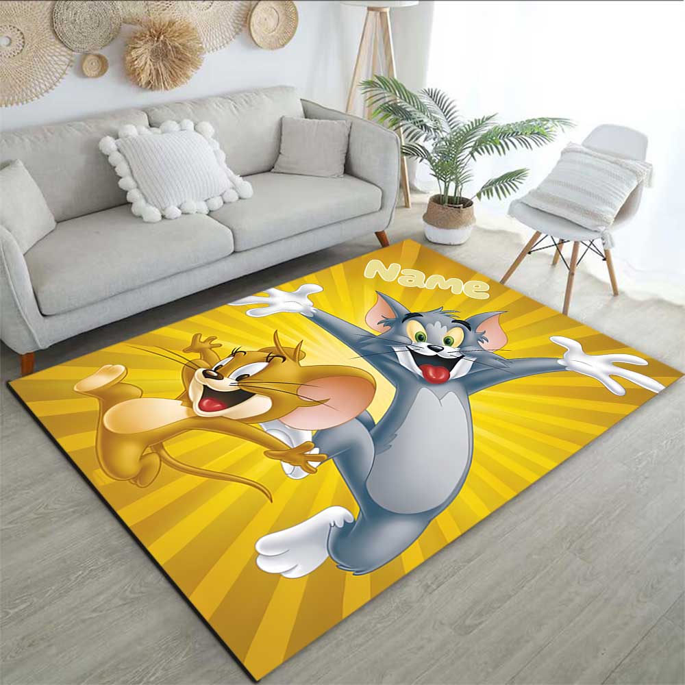 Warner Bros. Funktioniert (19) Personalisieren Sie Ihren Namens-Teppich, Ihr Bürostuhl-Kissen, Ihr Geschenk für Schlafzimmer und Wohnzimmer zu Hause.