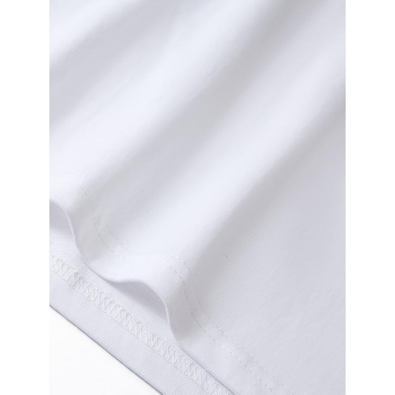 European Size Spring and Summer American Football Shirt | Women'S Oversized Crew Neck T-shirt with Football Letter Simple Stroke Pattern Print