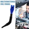 Retractable Filling Motorcycle Pouring Oil transfer tool Oil Hopper Oil Filter Fuel Funnel
