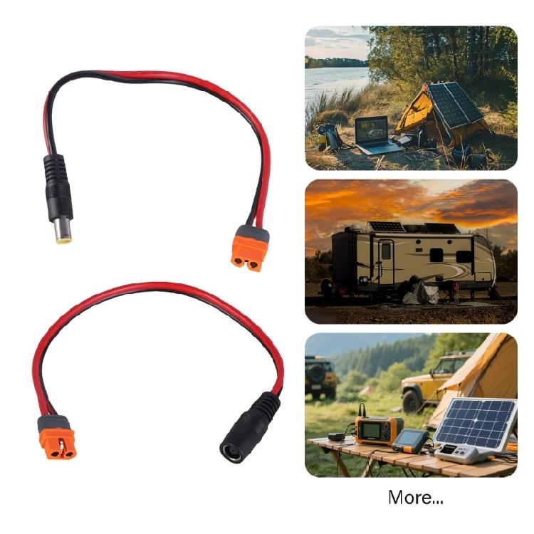 1 Meter XT60I DC7909 Ladekabel 14AWG Litzenkabel für Energiespeicher-Ladesysteme und Solargeneratoren