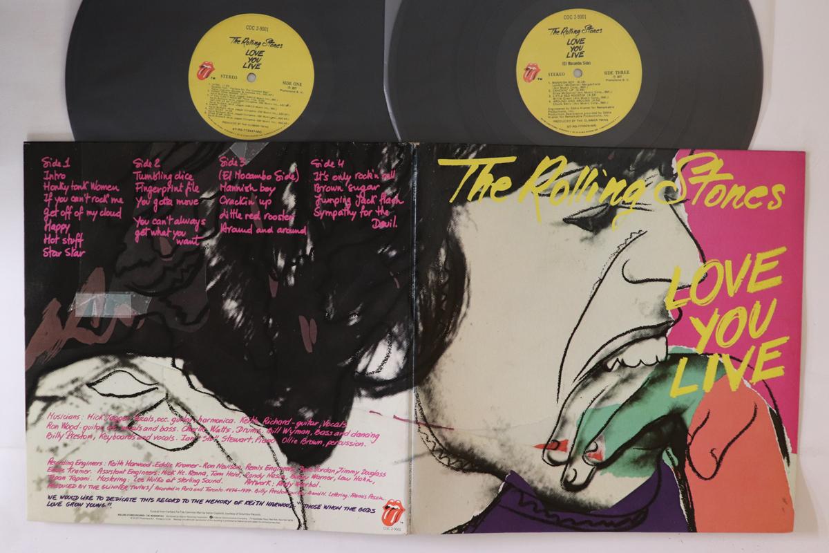 

LP Record ROLLING STONES - Love You Live COC29001 ROLLING STONES 1977 US Rock Used