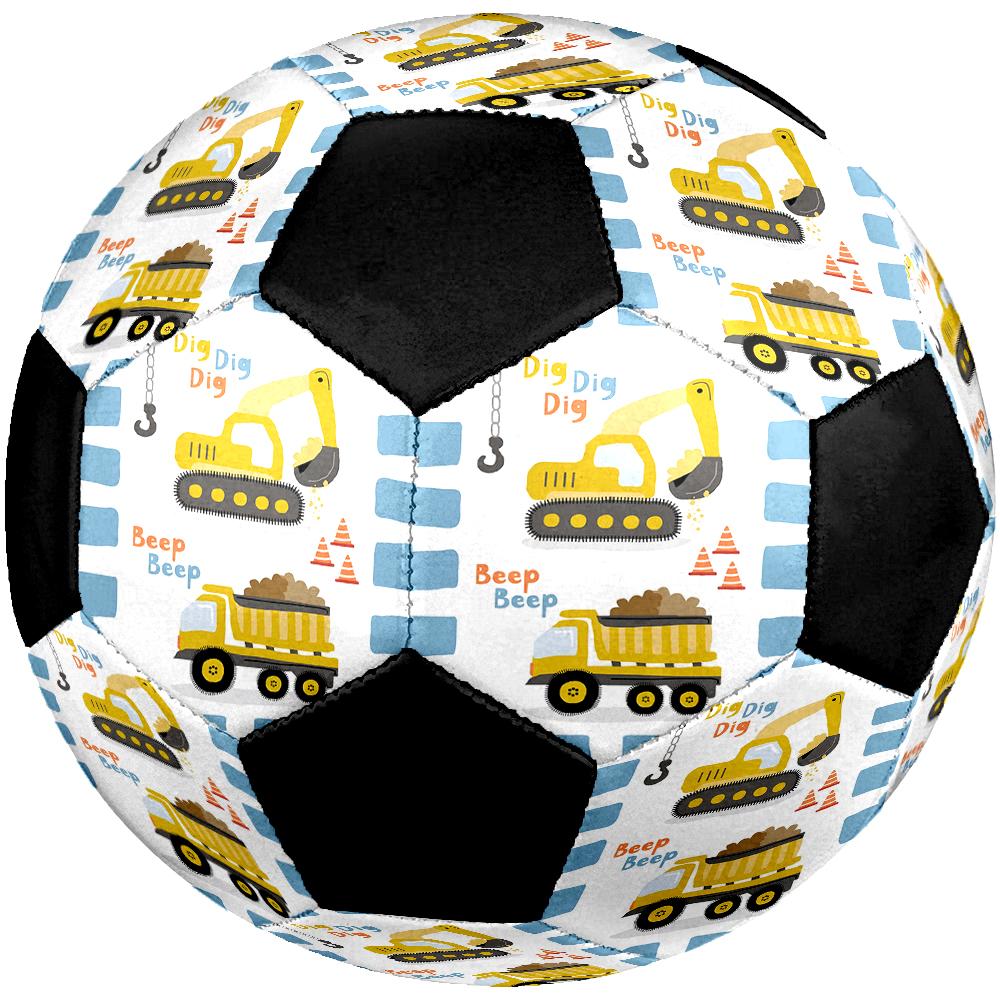 Excavator Theme Size 5 Soccer Ball, Suitable for Both Indoor and Outdoor Matches, a Gift Suitable for Everyone.